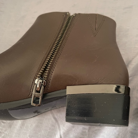 Coach Dark Brown Ankle Booties - Picture 12 of 16